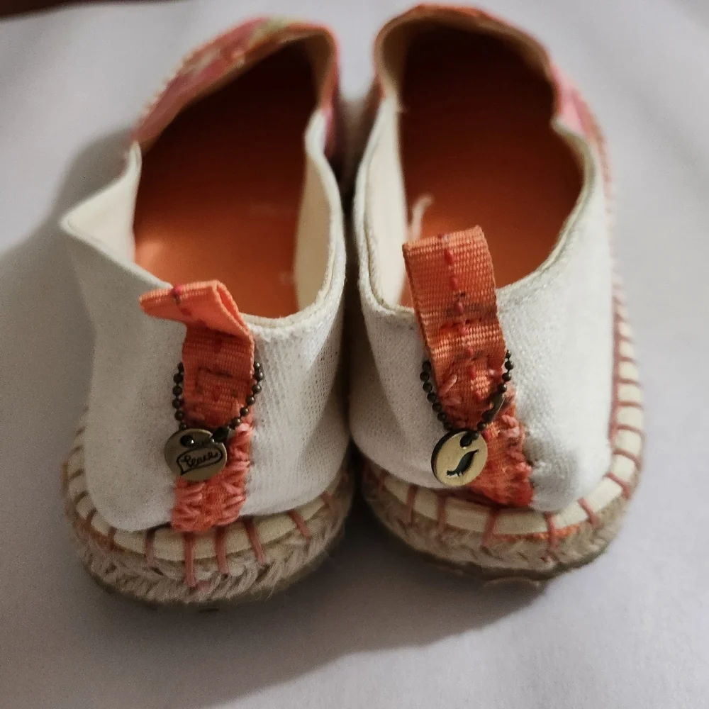 Sakroots Shoes Ella Color Block Espadrille Slip-On Flats